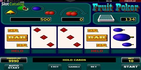 Fruit poker game demo  This is a draw poker type of game that uses a single 52-card deck and its greatest advantage is that it gives the bettor higher chances of making a winning hand than a regular video poker gameplay mechanism